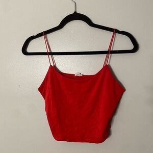 Red Garage tank top